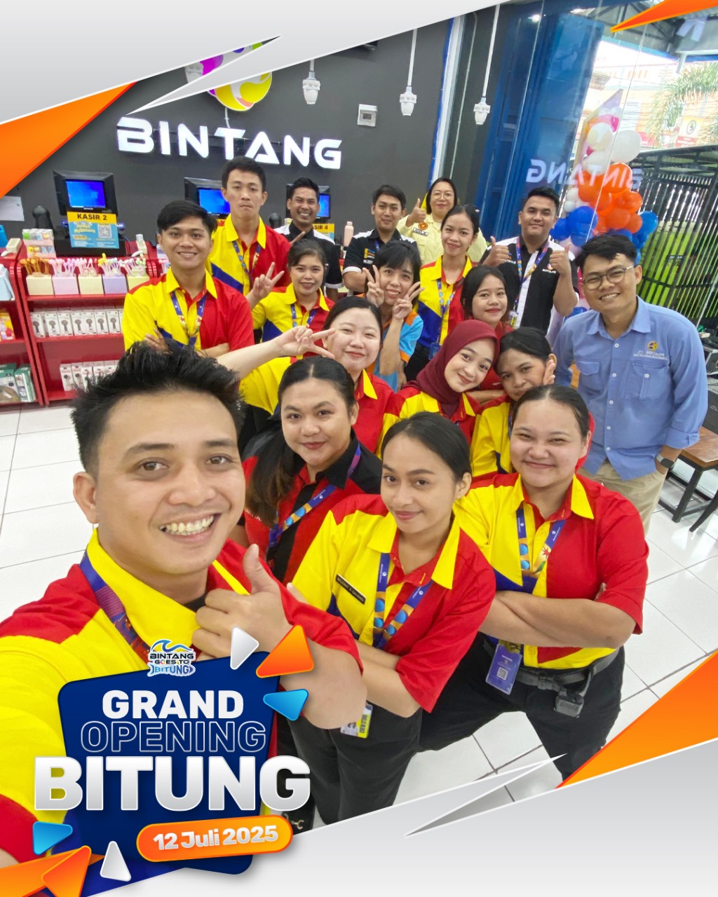 Toko Bintang Resmikan Cabang di Kota Bitung, Suguhkan Promo Menarik dan Hadiah Gadget Premium